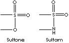 Sultone Sultam